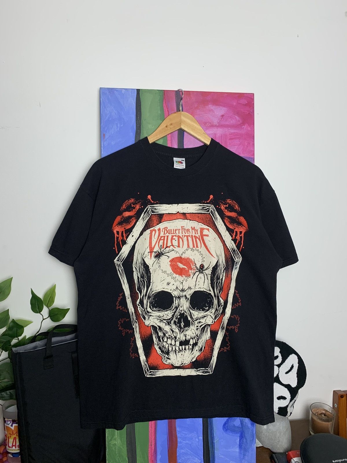 Band Tees Vintage Bullet For My Valentine 2010 Tour Crazy Printed Tee Hoodie, Sweatshirt | PodTeesHub.com