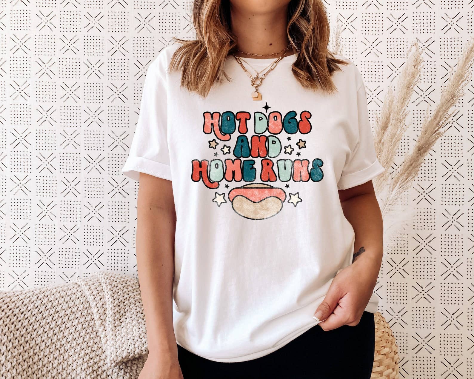 Hot Dogs and Homeruns T-Shirt Hoodie, Sweatshirt | PodTeesHub.com