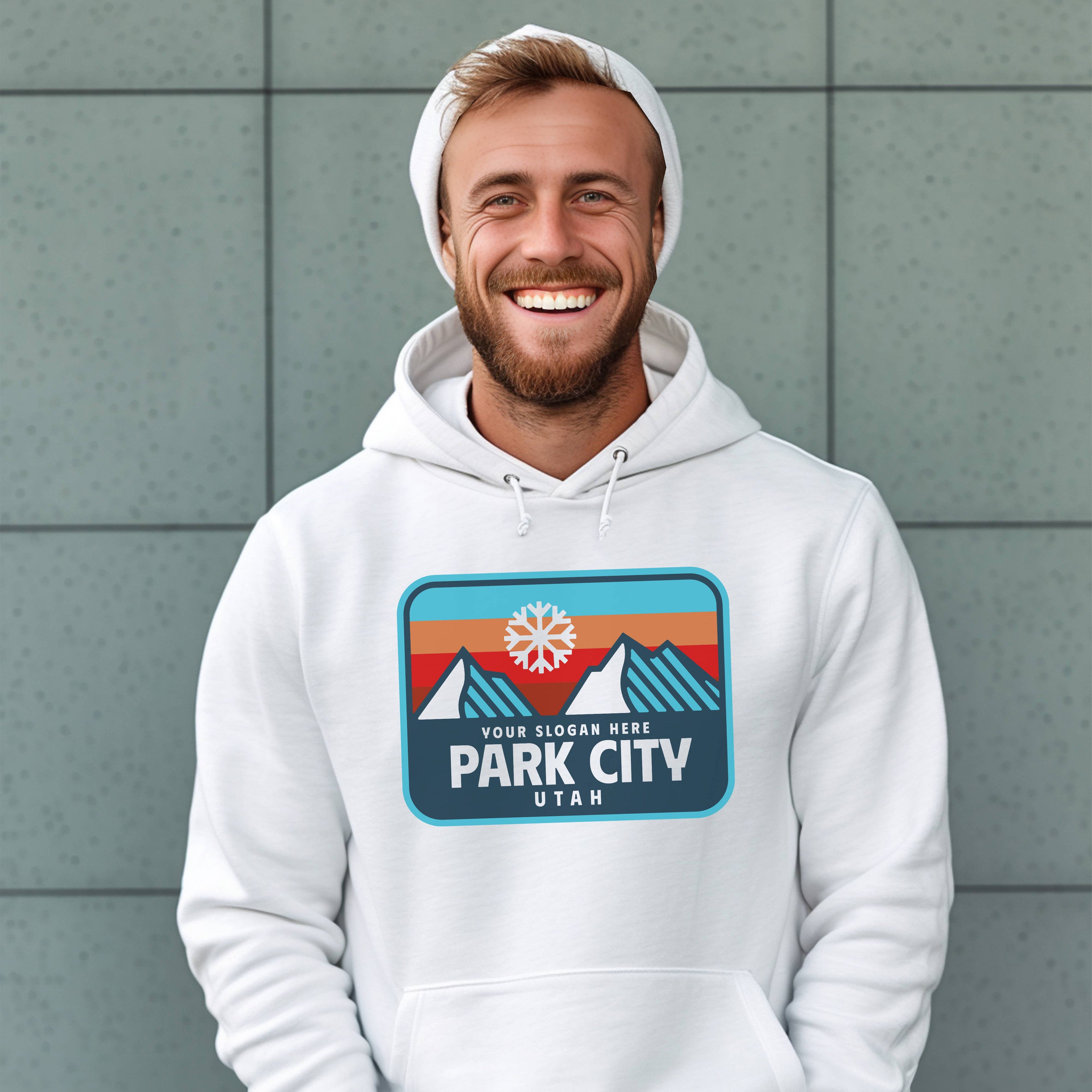 Customizable Double Mountain Hoodie | Sizes S-2XL T-Shirts, Sweatshirt | PodTeesHub.com