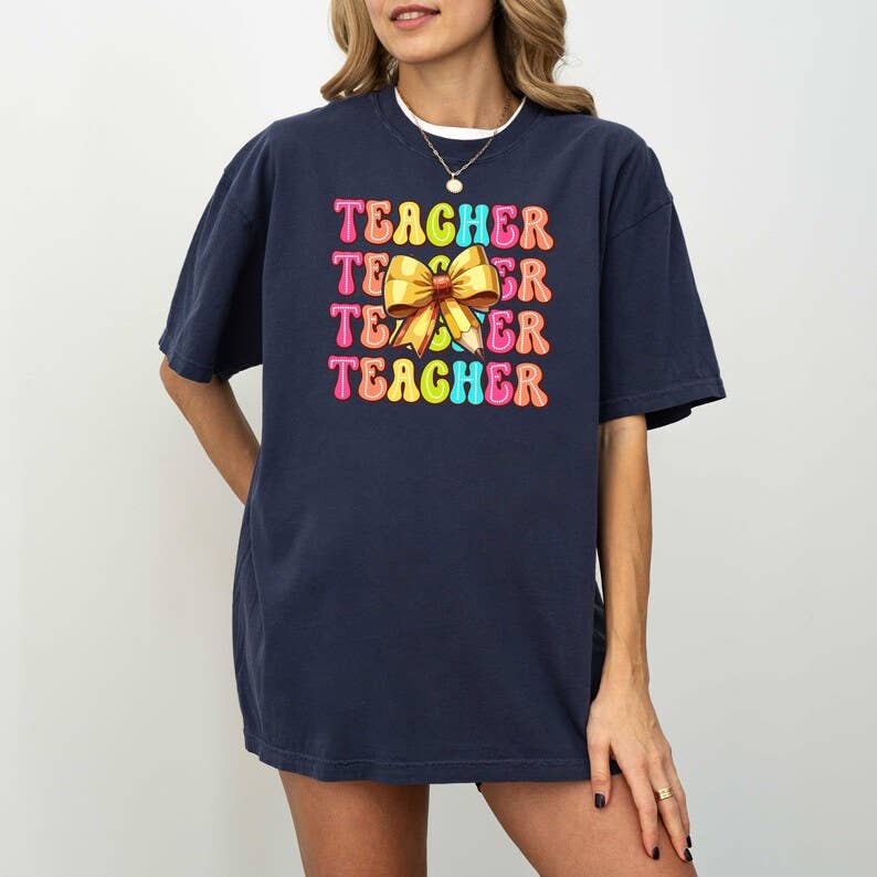 Teacher T-Shirt, First Day of School Shirt, Gift For Teacher Hoodie, Sweatshirt | PodTeesHub.com
