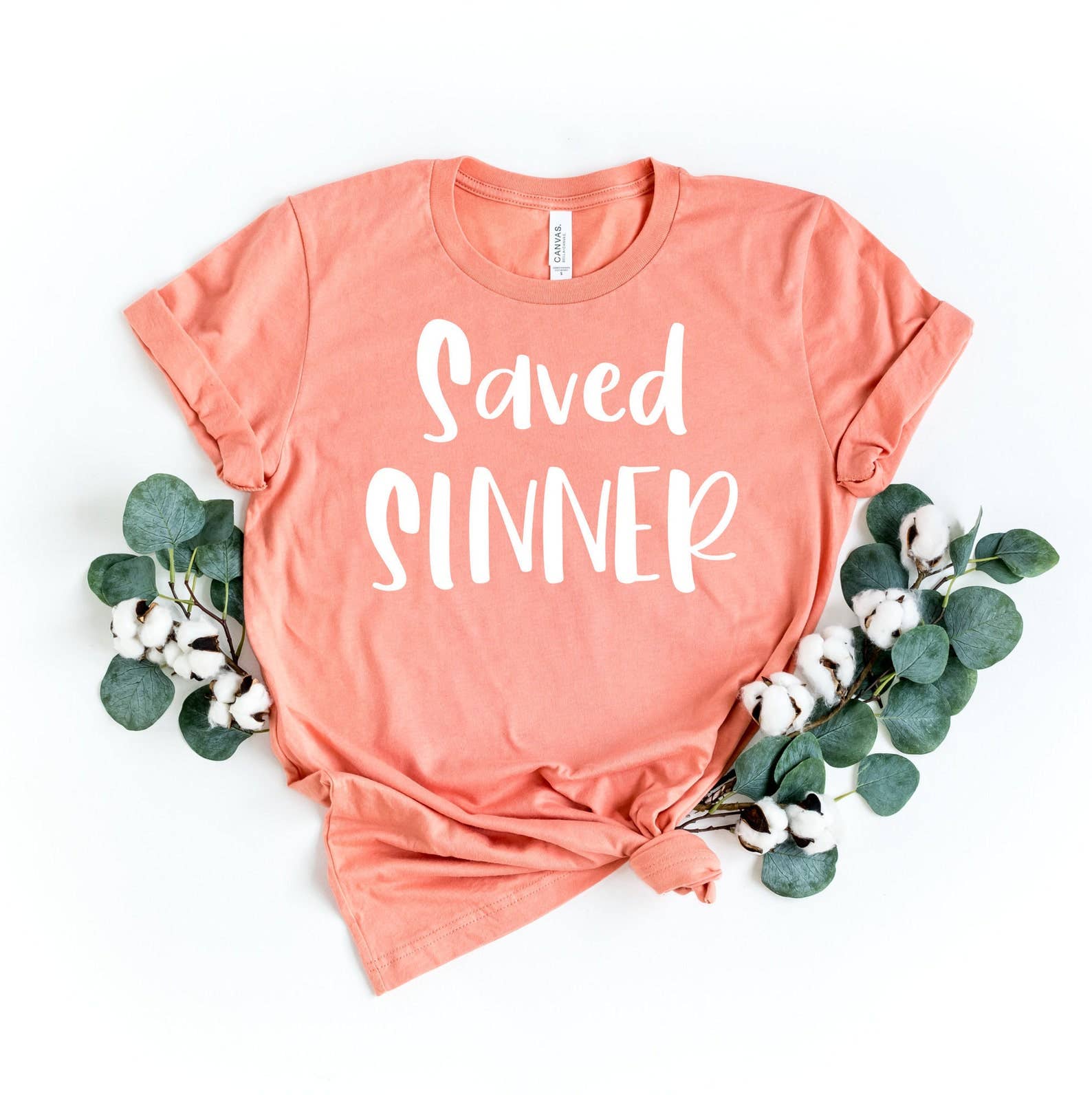 Saved Sinner T-Shirt Hoodie, Sweatshirt | PodTeesHub.com