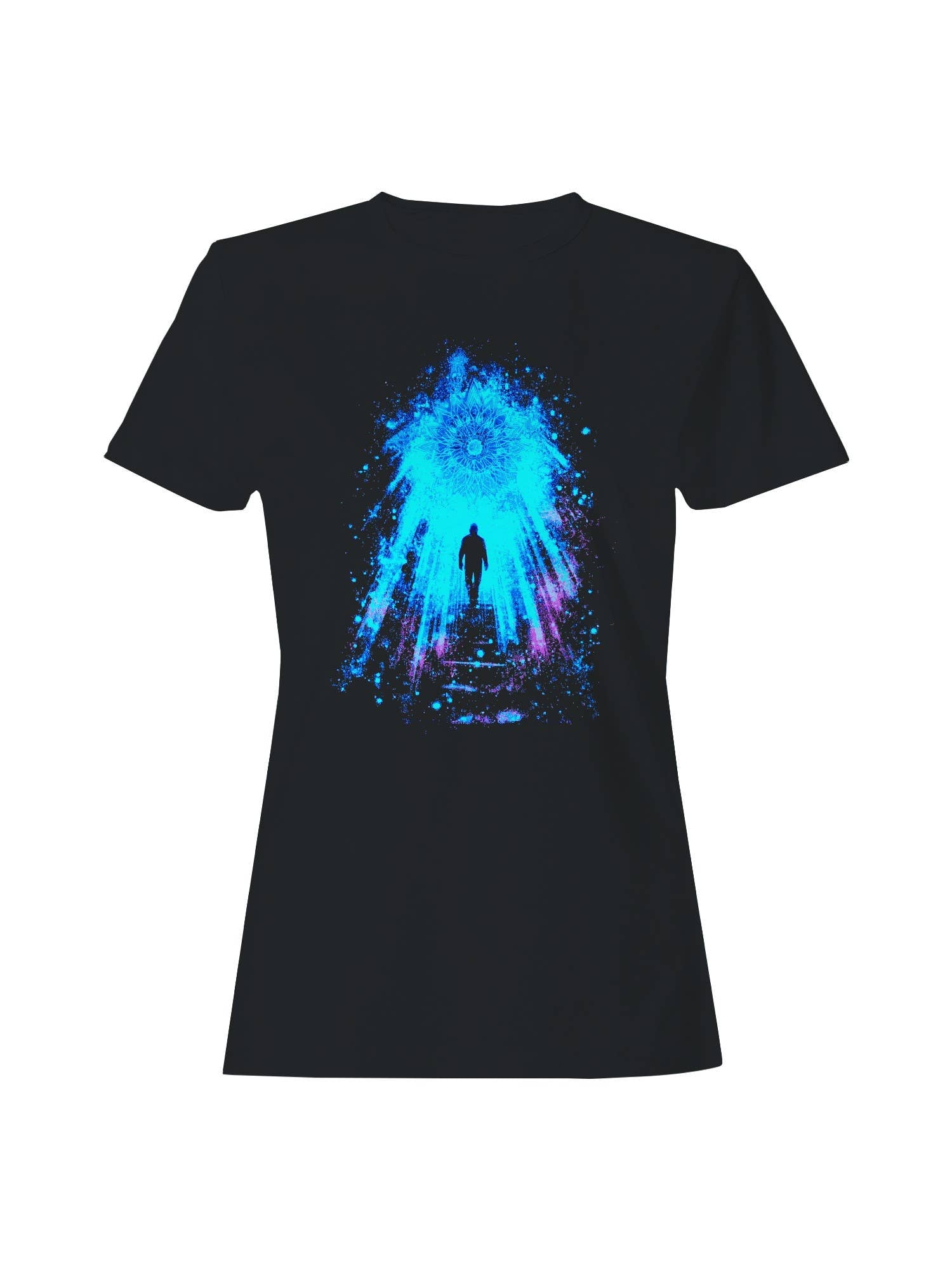 Cosmic Journey To Enlightenment Women's T-Shirt Hoodie, Sweatshirt | PodTeesHub.com