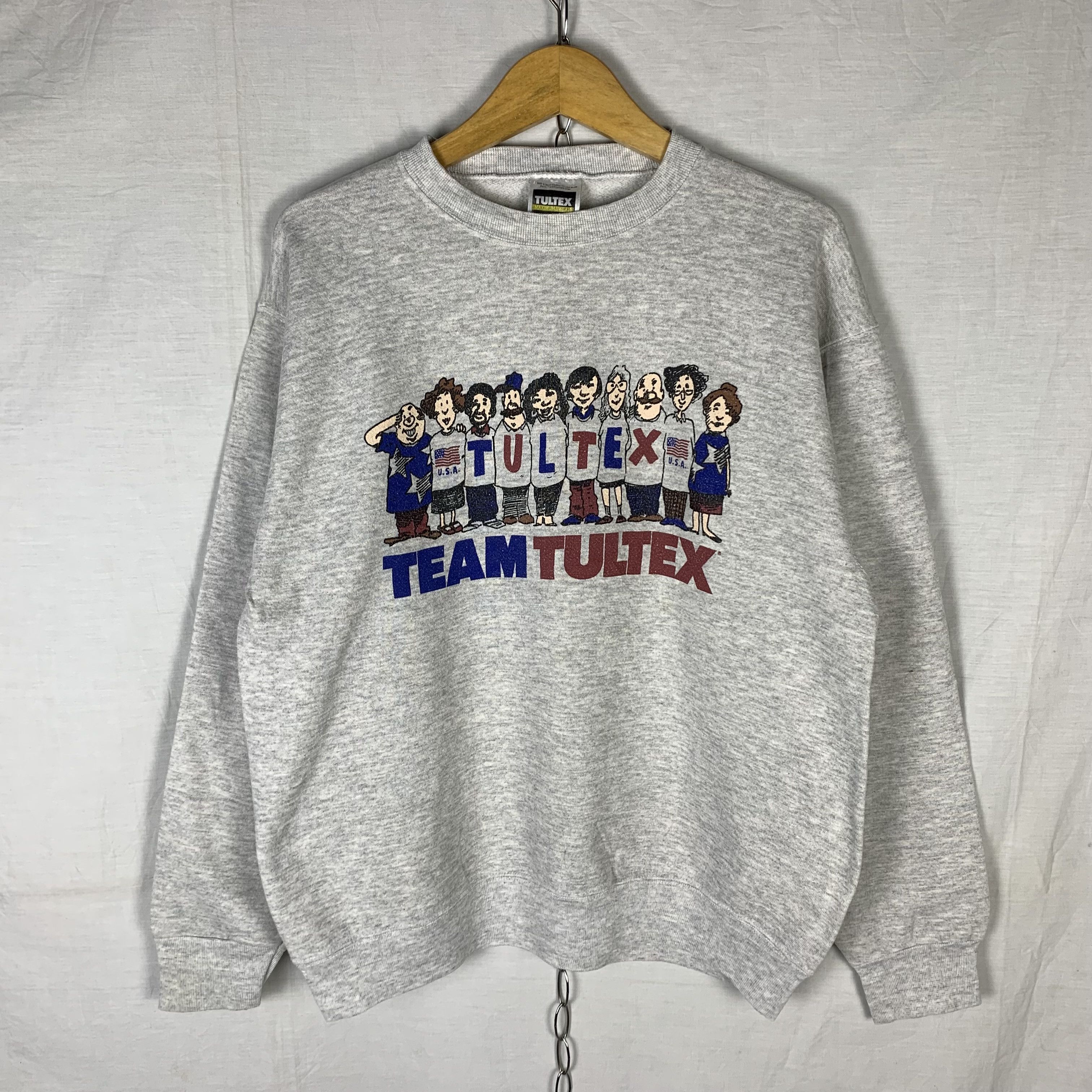 Vintage Team Tultex Sweatshirt Crewneck T-Shirts, Hoodie | PodTeesHub.com