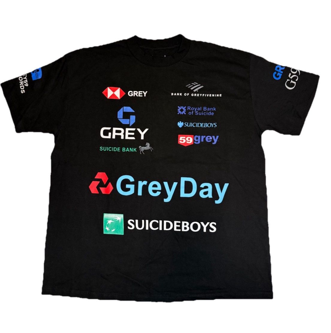 Band Tees 2024 Suicideboys Bank Tour Tee G59 Denzel Curry Greyday Hoodie, Sweatshirt | PodTeesHub.com