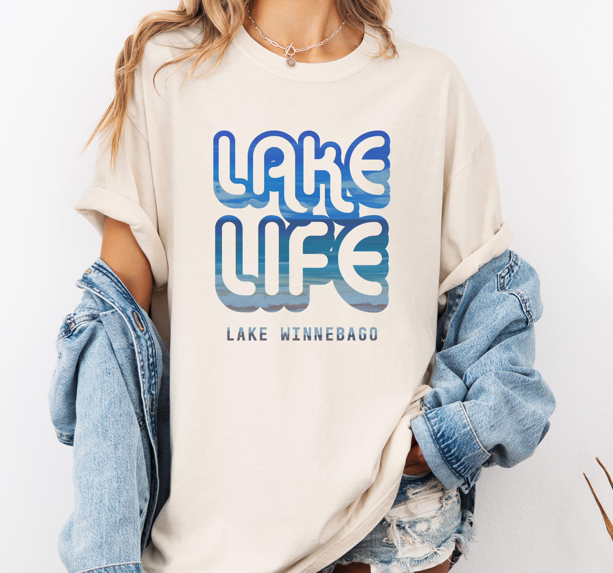 Lake Life Custom Shirt, Lake Name Personalized Shirt Hoodie, Sweatshirt | PodTeesHub.com