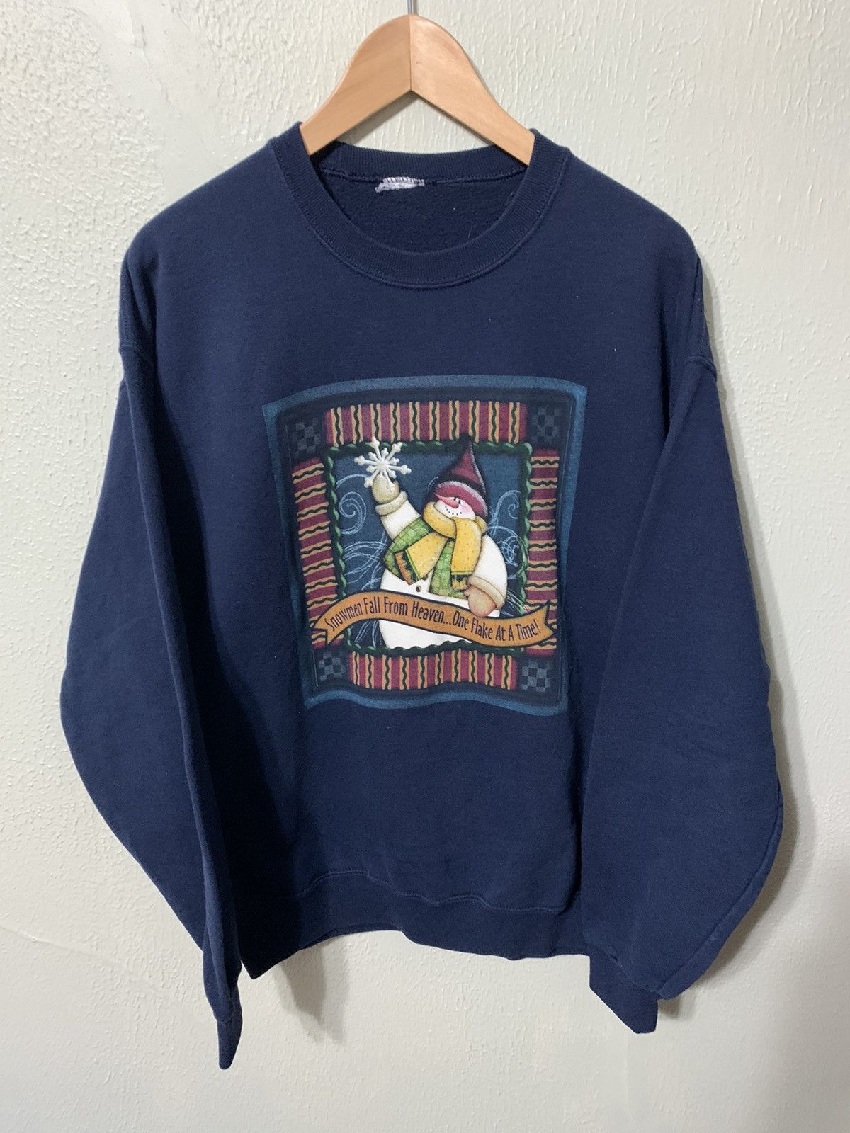 Vintage Crewneck Snowmen Fall From Heaven Crewneck T-Shirts, Hoodie, Sweatshirt | PodTeesHub.com