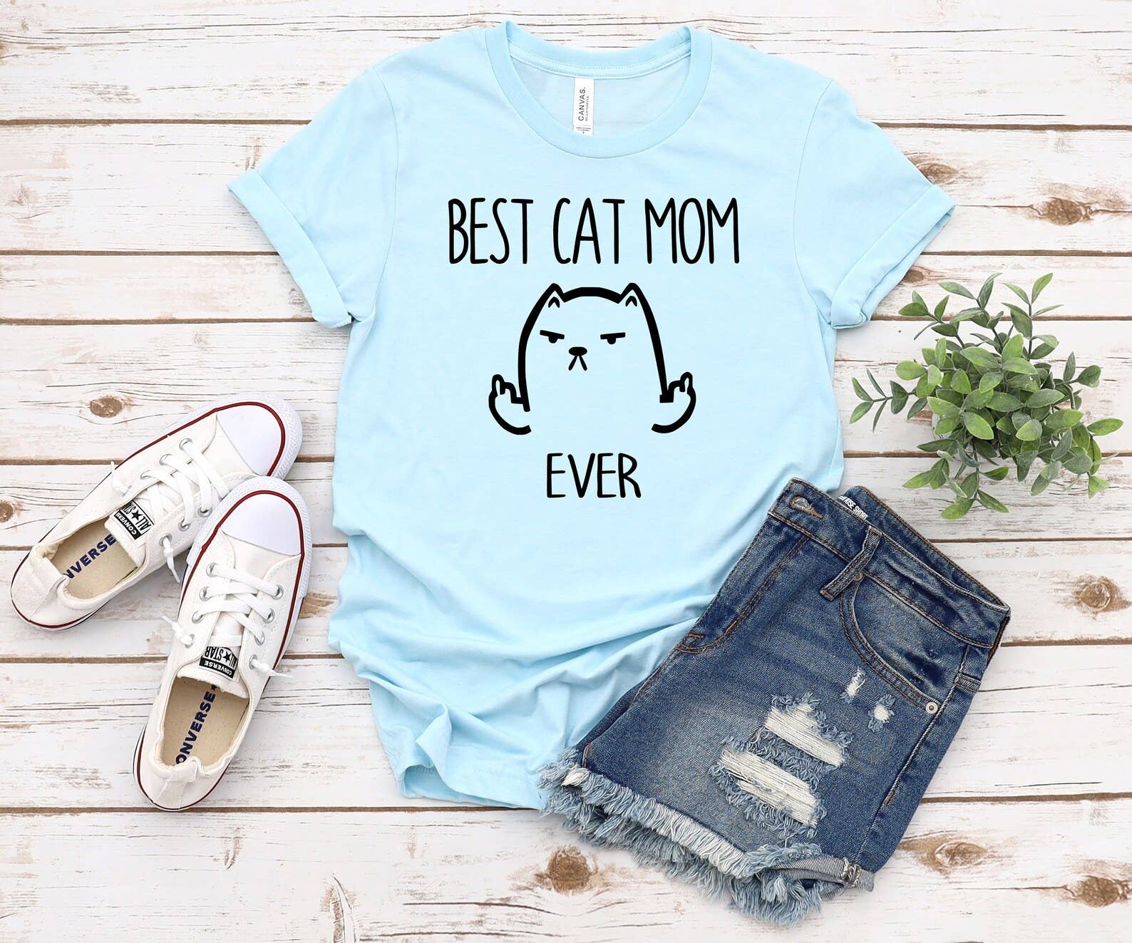 Best Cat Mom Ever T Shirt Hoodie, Sweatshirt | PodTeesHub.com