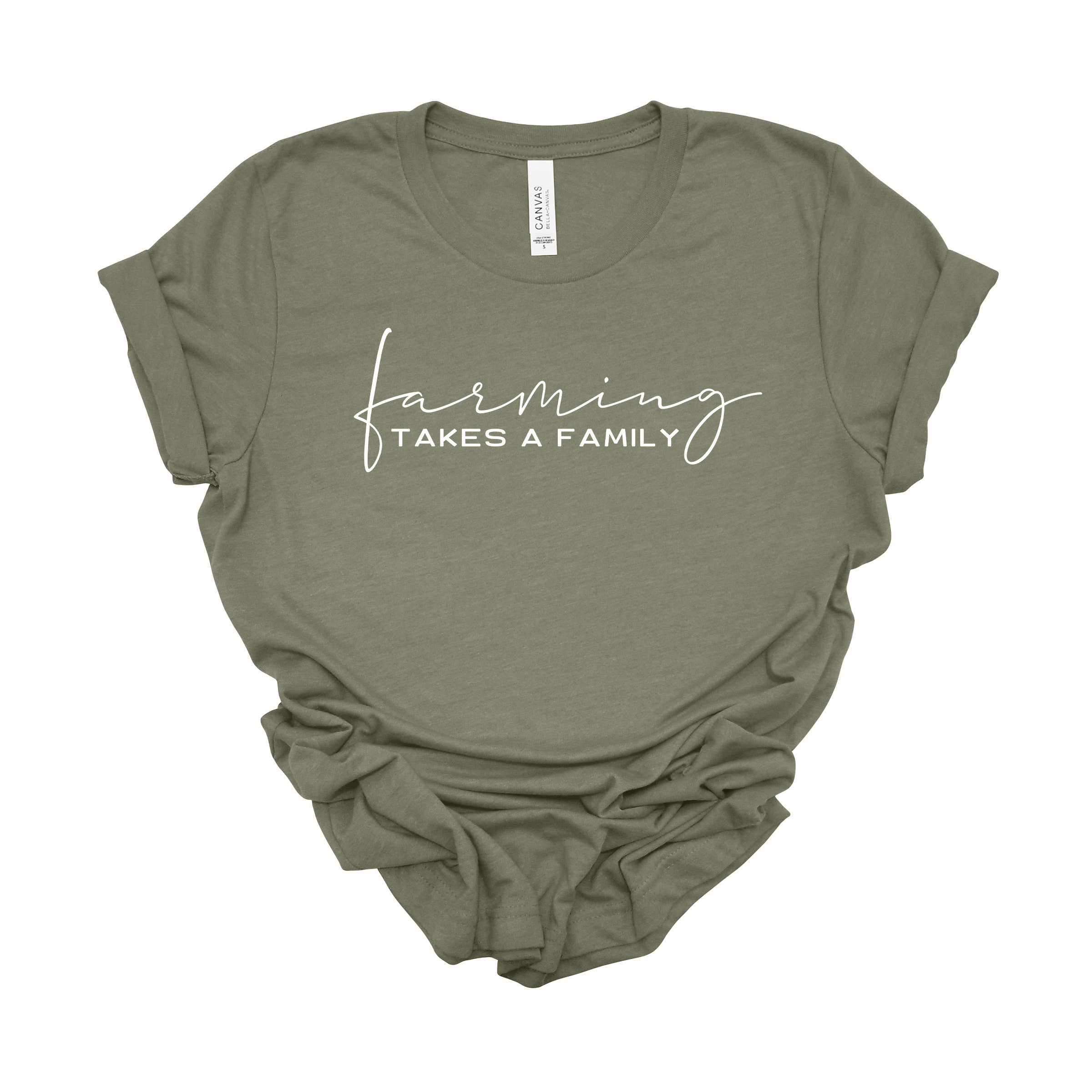 Farming Takes A Family Tee Hoodie, Sweatshirt | PodTeesHub.com