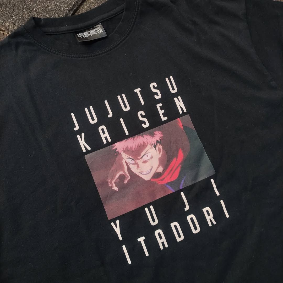 Anime Jujutsu Kaisen Yuji Itadori Anime Tee Hoodie, Sweatshirt | PodTeesHub.com