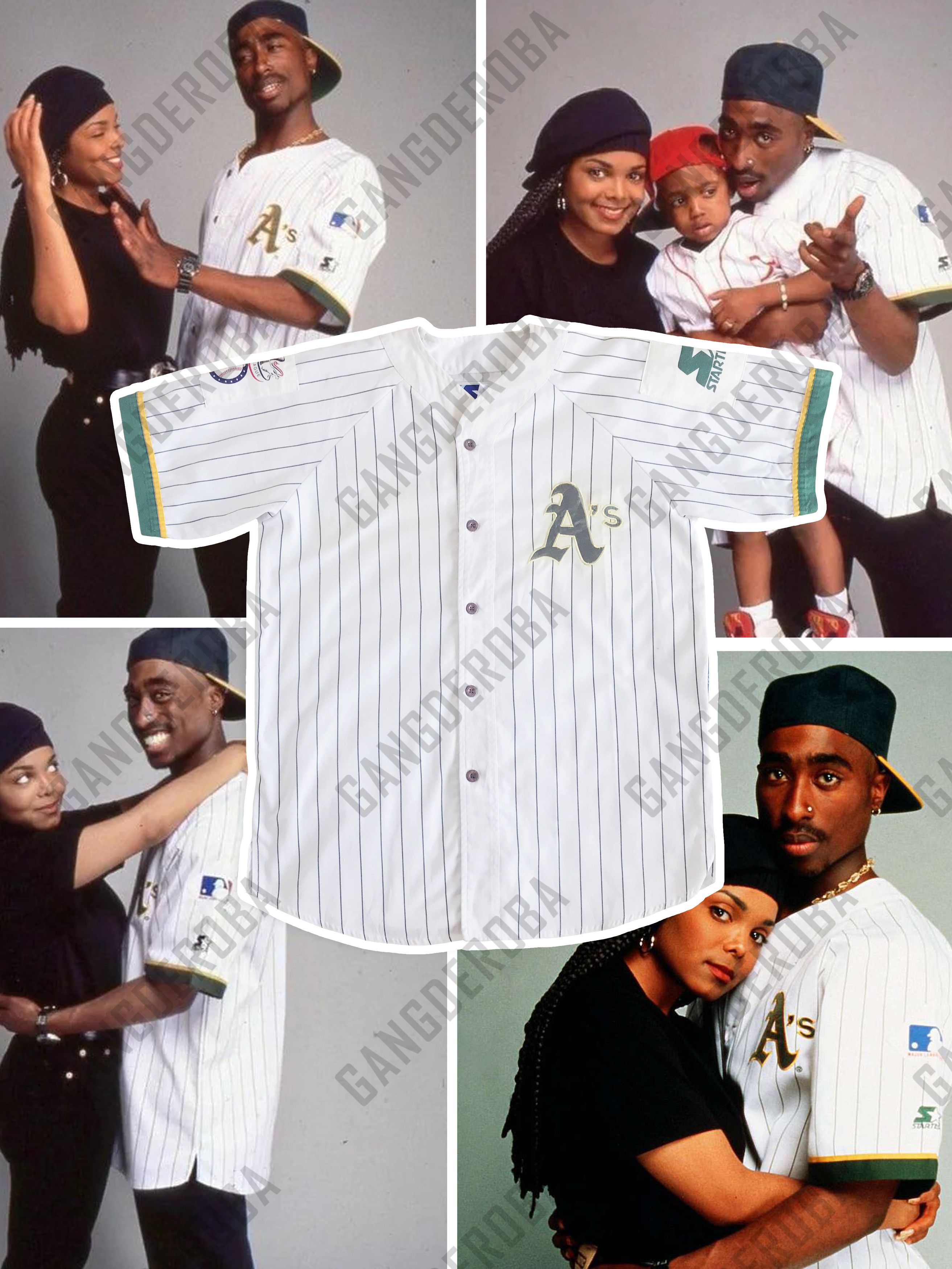 Starter Rare Vintage 90s Starter Oakland Athletics 2pac Tupac T-Shirts, Hoodie, Sweatshirt
