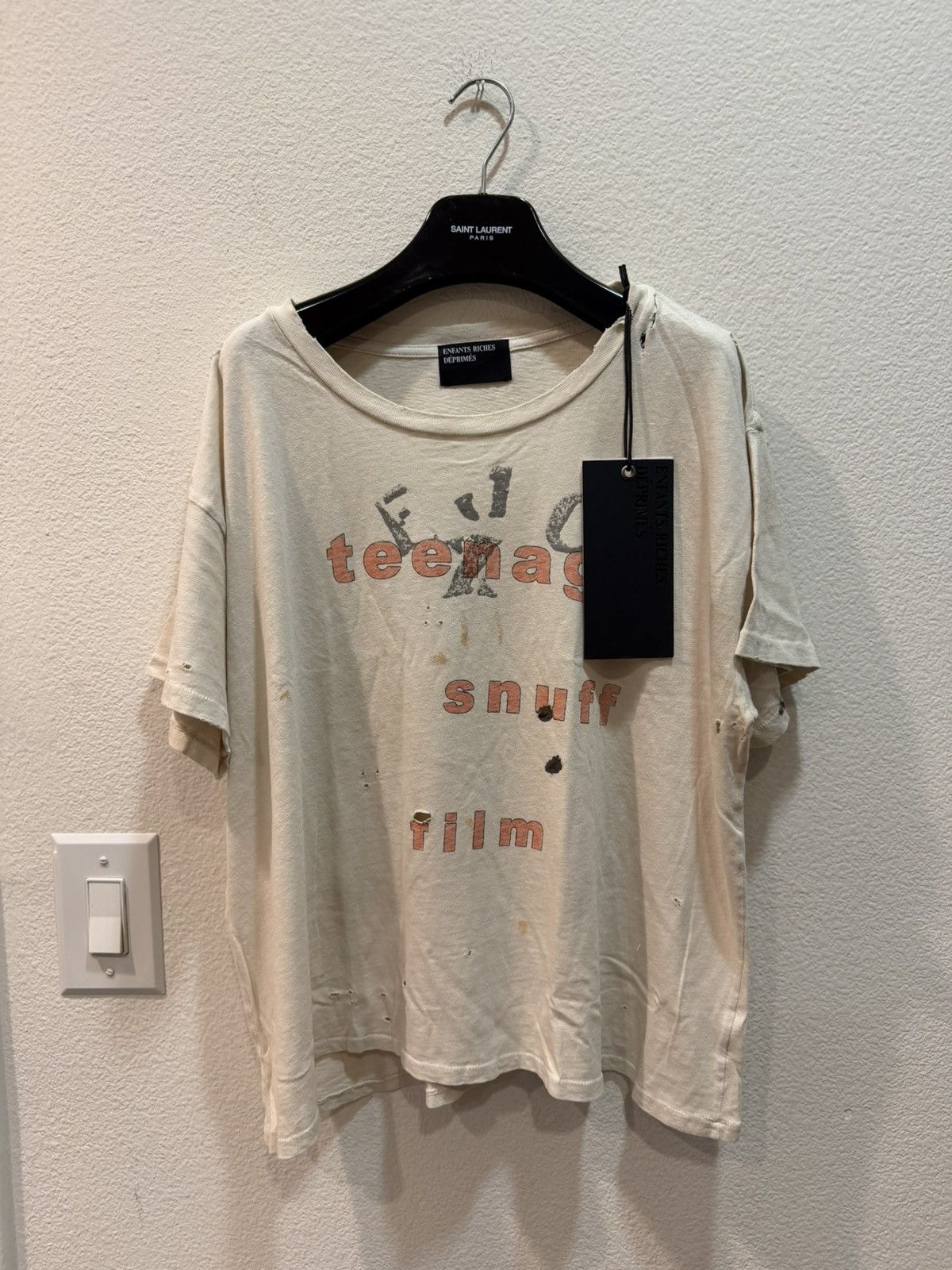 Enfants Riches Deprimes Erd Teenage Snuff Film Tee L Hoodie, Sweatshirt | PodTeesHub.com