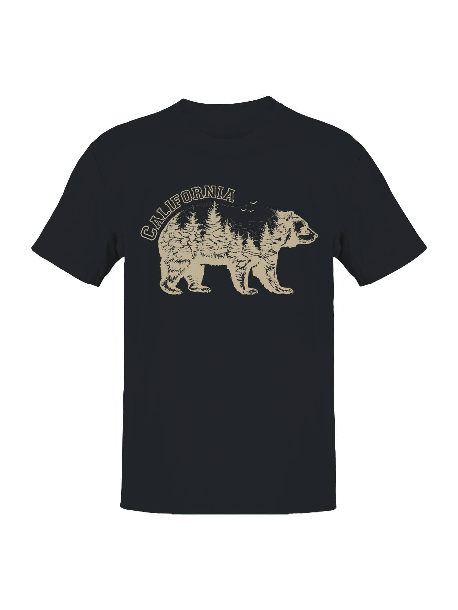 California Bear Graphic  Men's T-Shirt Hoodie, Sweatshirt | PodTeesHub.com