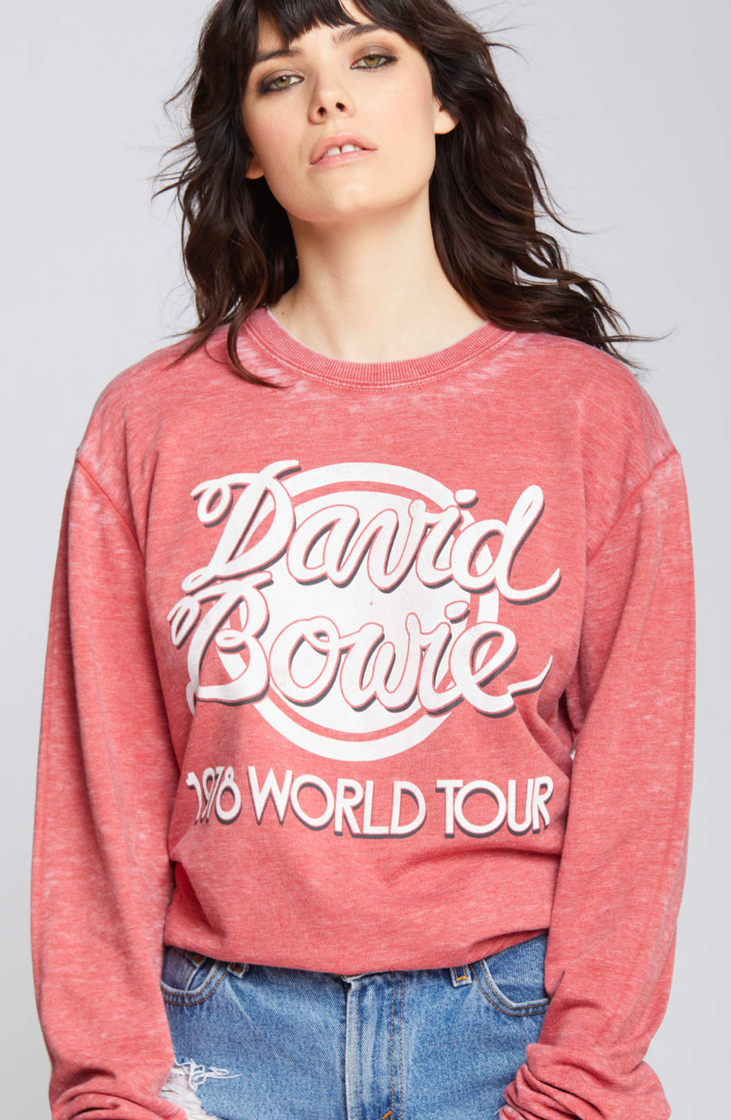 301976 - 130 David Bowie World Tour Ls Burnout Sweatshirt T-Shirts, Hoodie | PodTeesHub.com