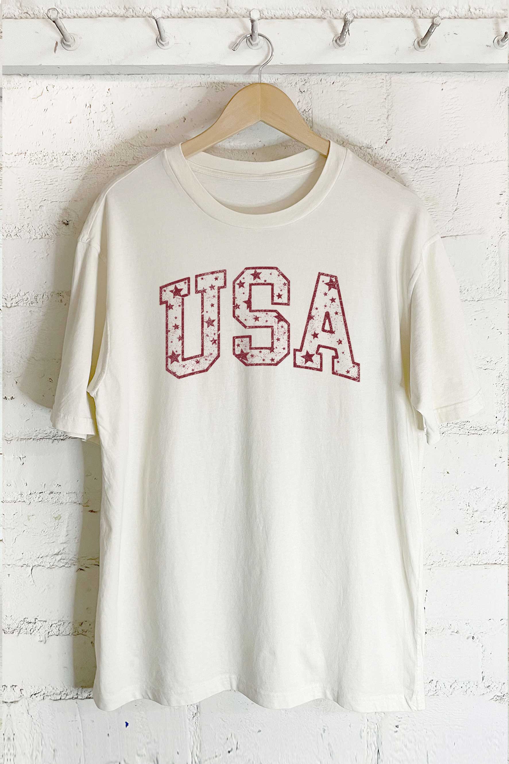 USA Star-Oversized Tee Hoodie, Sweatshirt | PodTeesHub.com