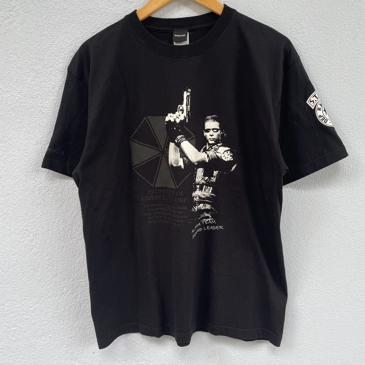 Playstation X Vintage Vintage Capcom Resident Evil Biohazard Deadstock T-Shirts, Hoodie, Sweatshirt