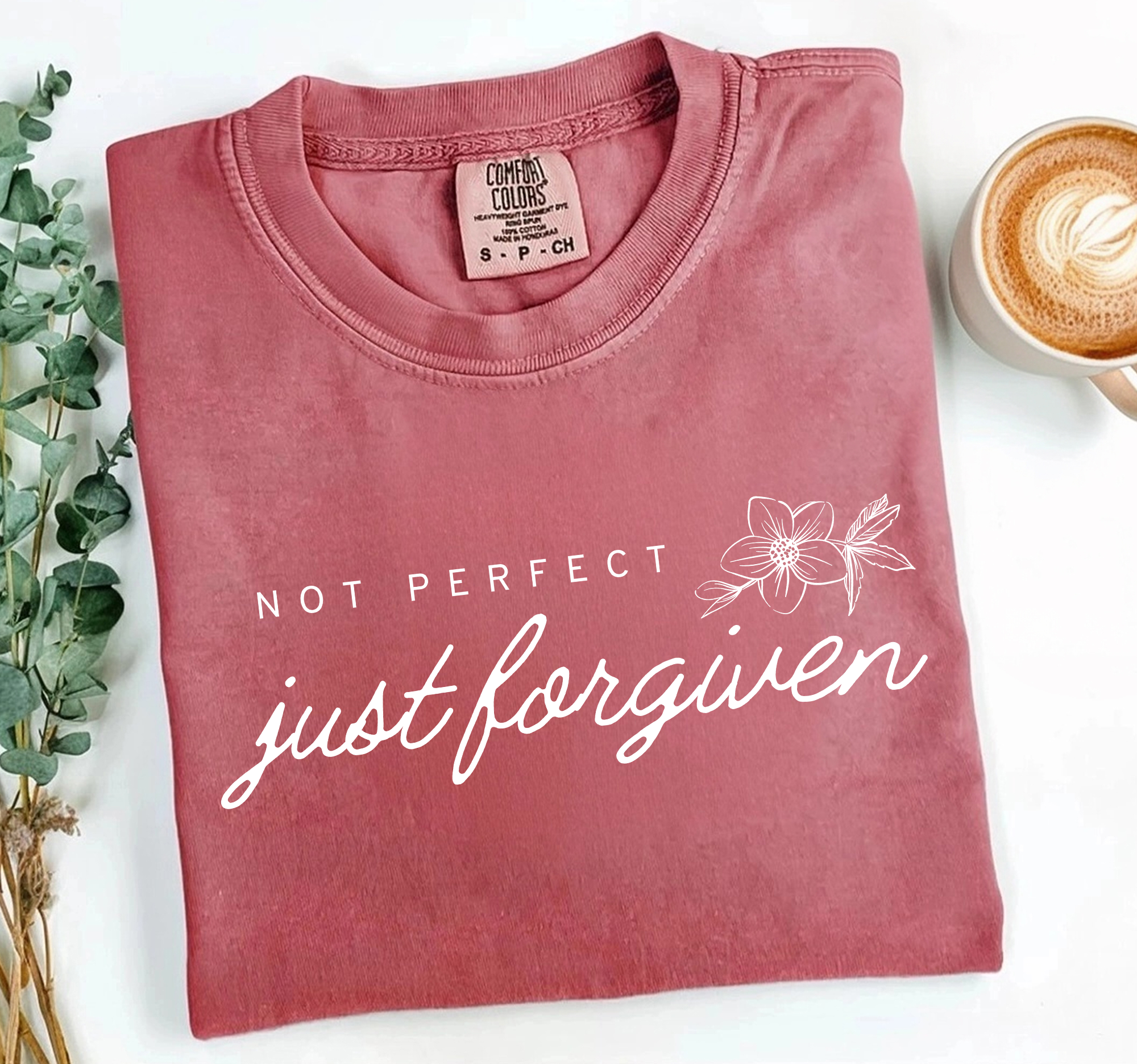 Forgiven Shirt, Christian Tee, Faith Shirt, Comfort Colors® Hoodie, Sweatshirt | PodTeesHub.com