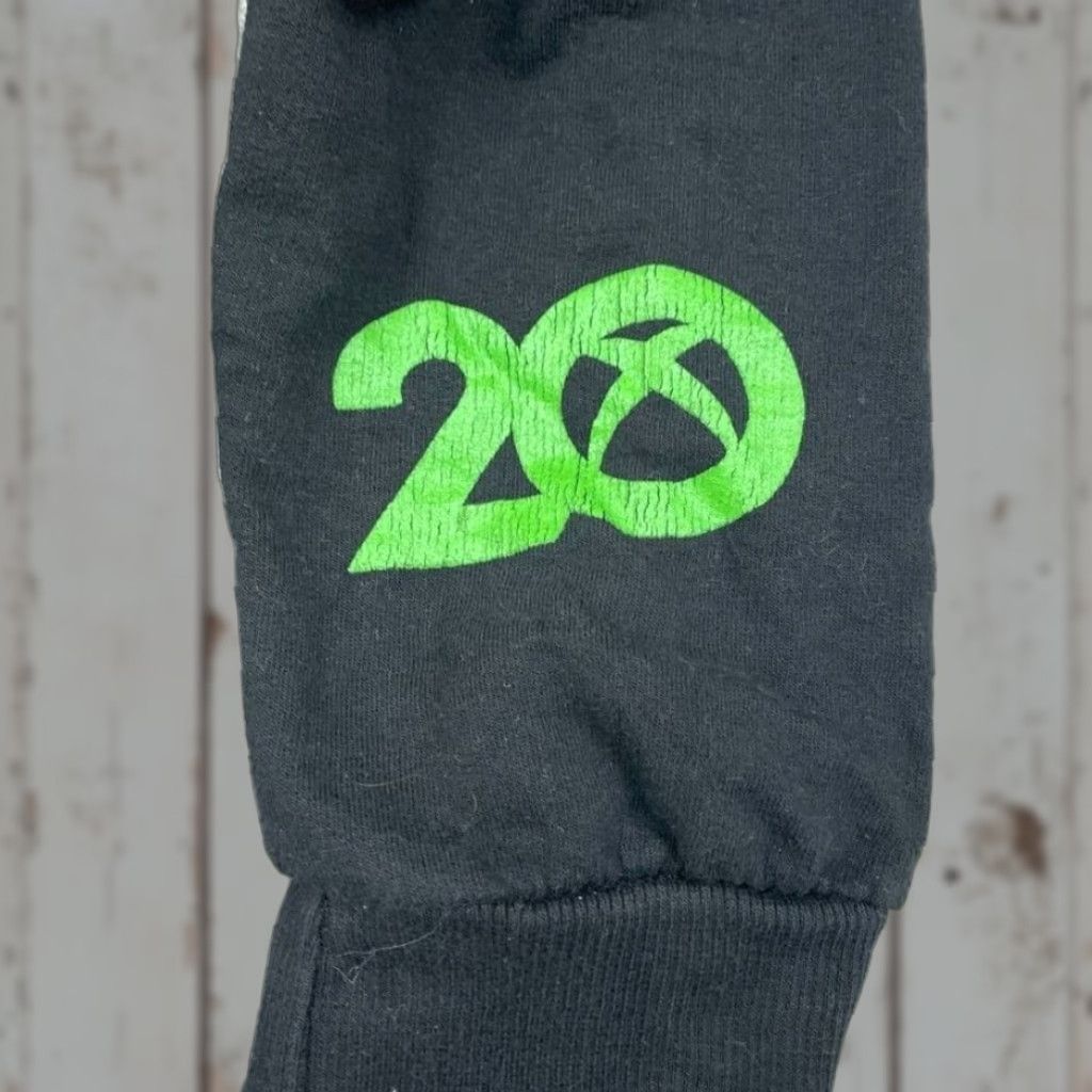 Vintage Xbox Xl Black Print 20th Anniversary Crew Neck Long Sleeve C T-Shirts, Hoodie, Sweatshirt