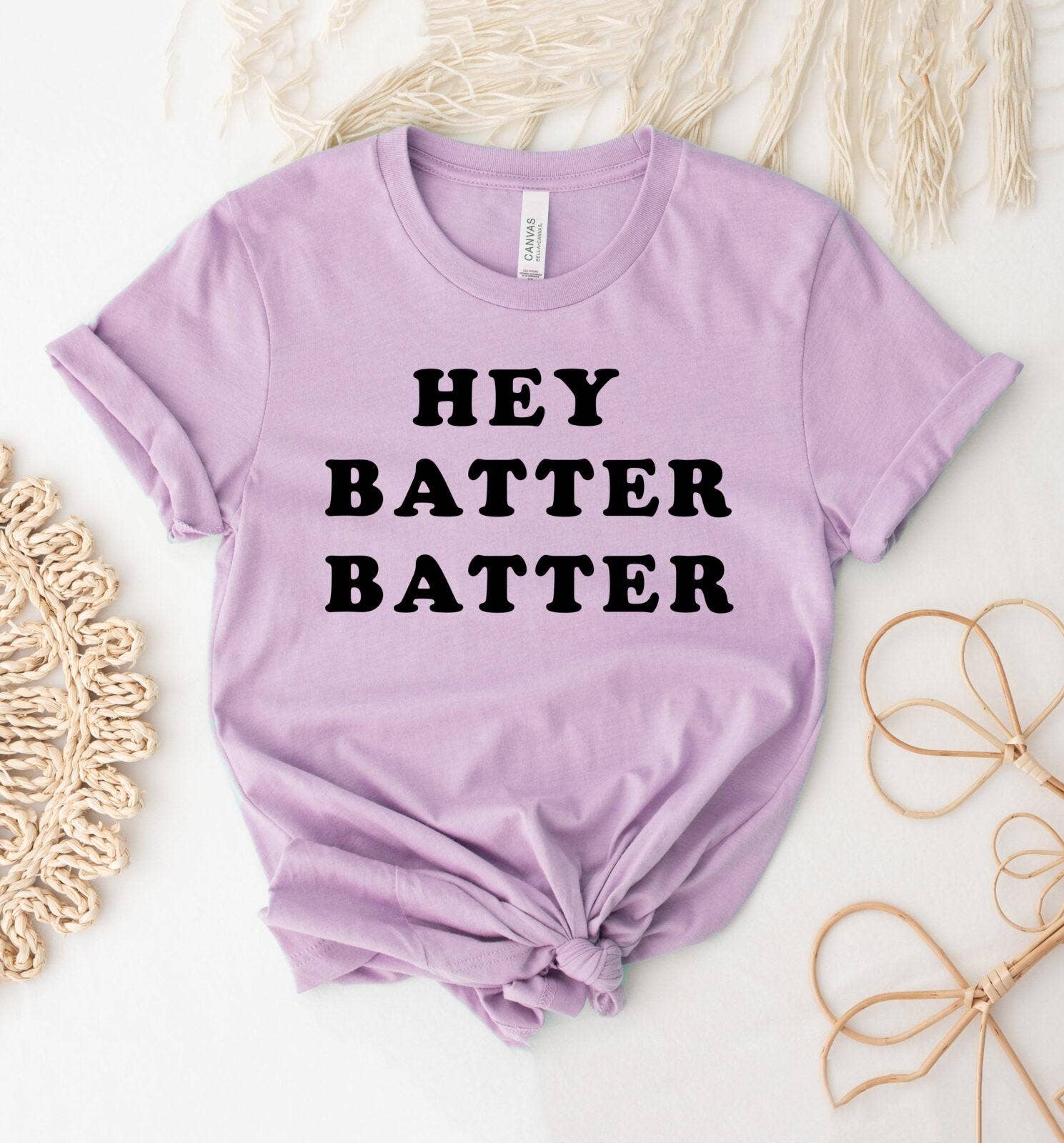 Hey Batter Batter T-Shirt Hoodie, Sweatshirt | PodTeesHub.com