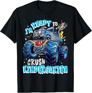 First Day of Boys I'm Ready to Crush Kindergarten T-Shirt