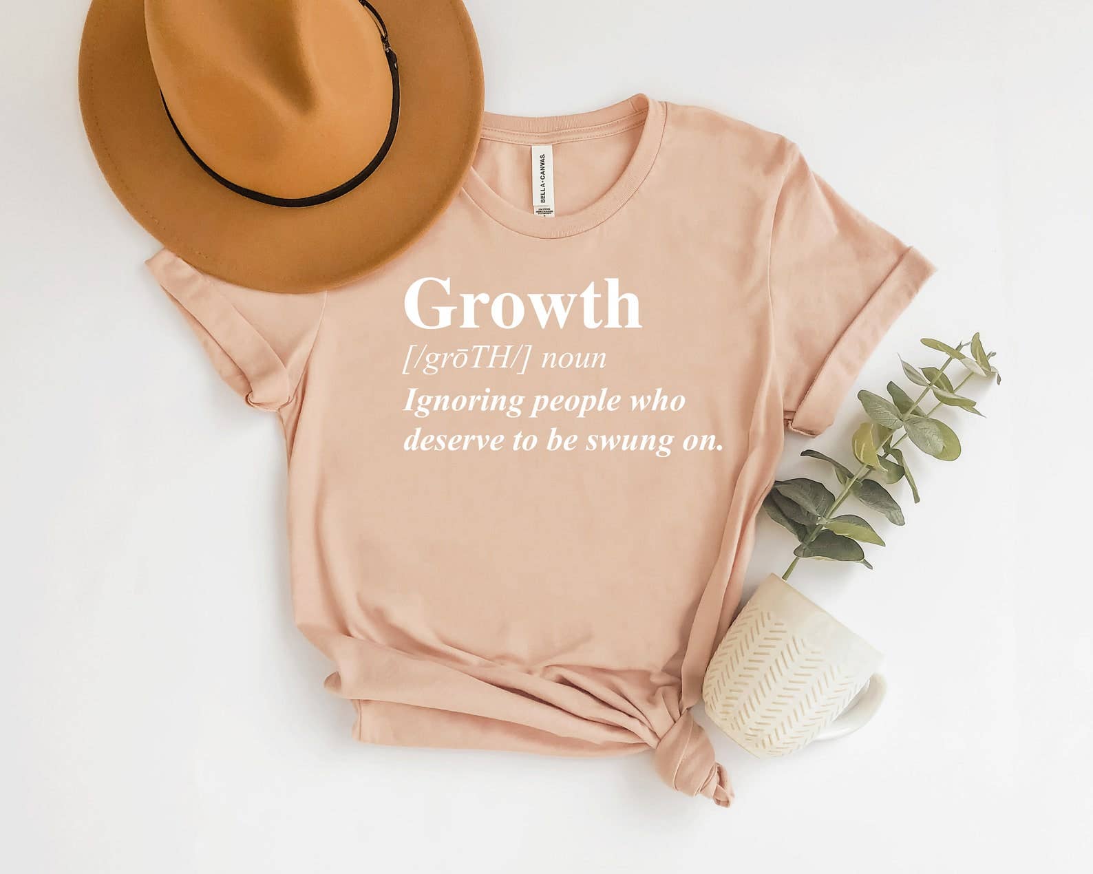 Growth Noun T-Shirt Hoodie, Sweatshirt | PodTeesHub.com
