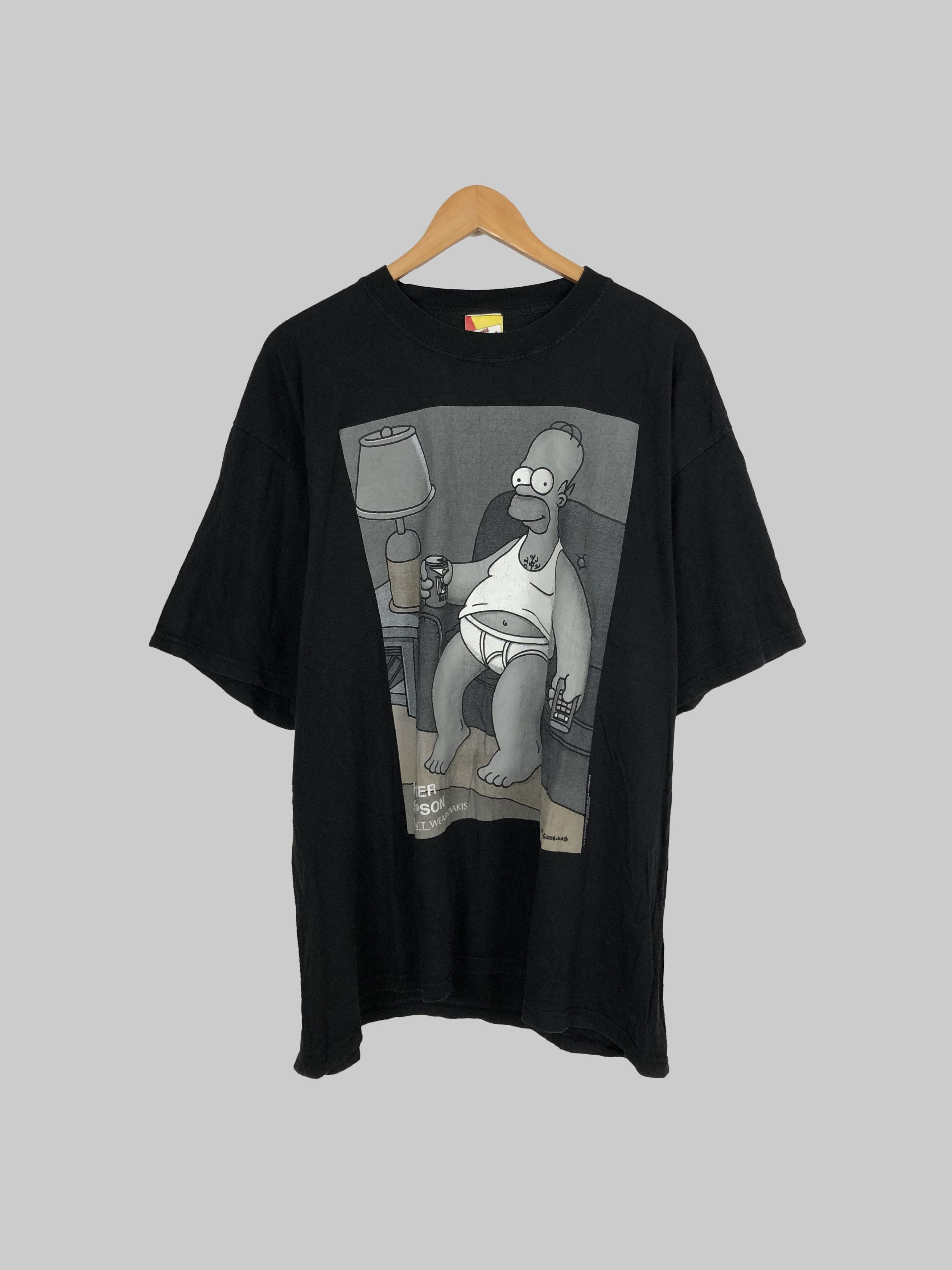 The Simpsons X Vintage Vintage 1995 Simpsons Homer South Park King Of The Hill T-Shirts, Hoodie, Sweatshirt | PodTeesHub.com