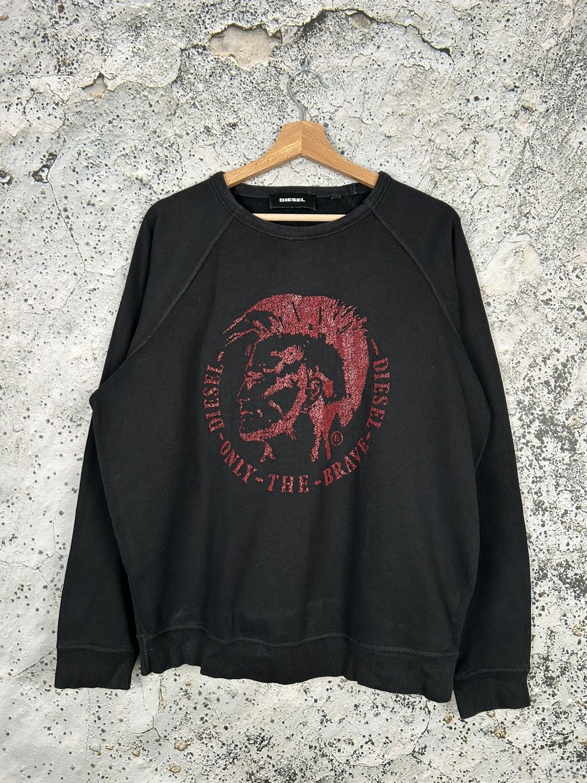 Vintage Diesel Only Brave Y2k 00s T-Shirts, Hoodie, Sweatshirt