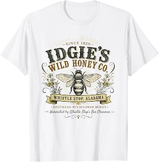 Idgie's Wild Honey Co Southern Whistle Stop CafÃ© Vintage T-Shirt