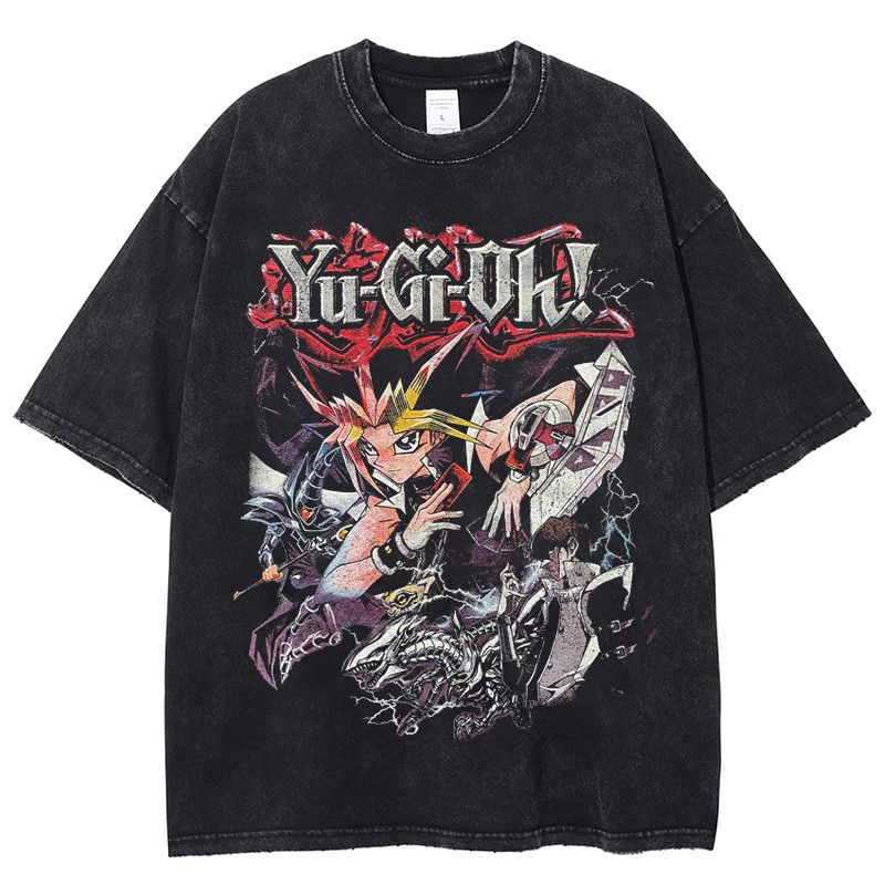 Japanese Brand X Vintage Yugioh Printed T Shirt Hoodie, Sweatshirt | PodTeesHub.com