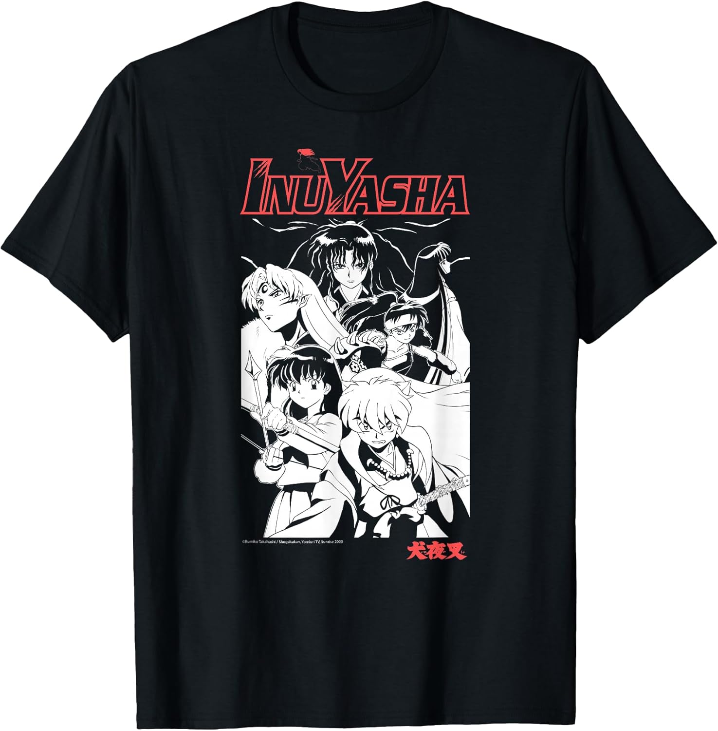 Kagome Koga Sesshomaru Timeless Anime Cast T-Shirt