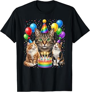 Cat Birthday T-Shirt