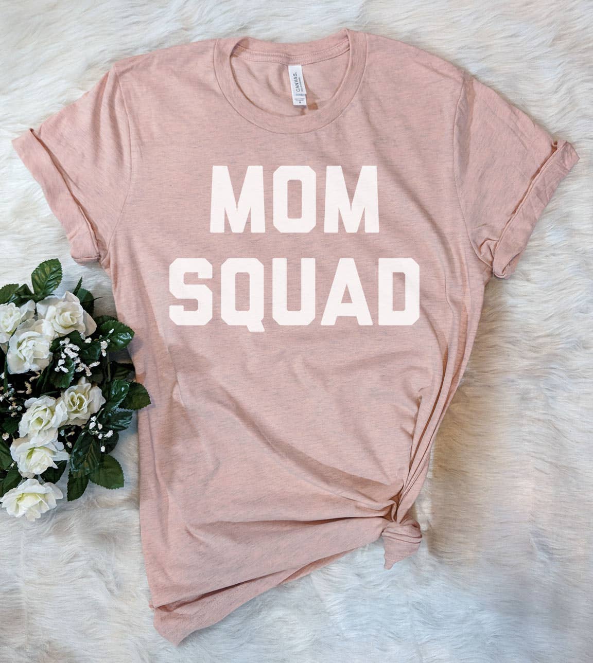 Mom Squad - Mom Mother Sassy Silly Funny Cute - T-Shirt Hoodie, Sweatshirt | PodTeesHub.com
