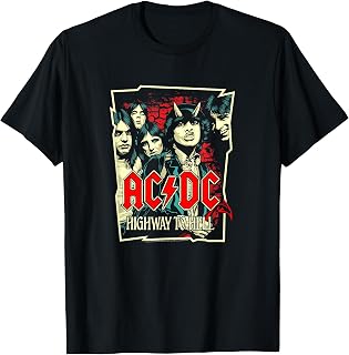 Official AC/DC Highway to Hell Special Graphic T-Shirt