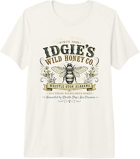 Idgie's Wild Honey Co Southern Whistle Stop CafÃ© Vintage Premium Tri-Blend T-Shirt