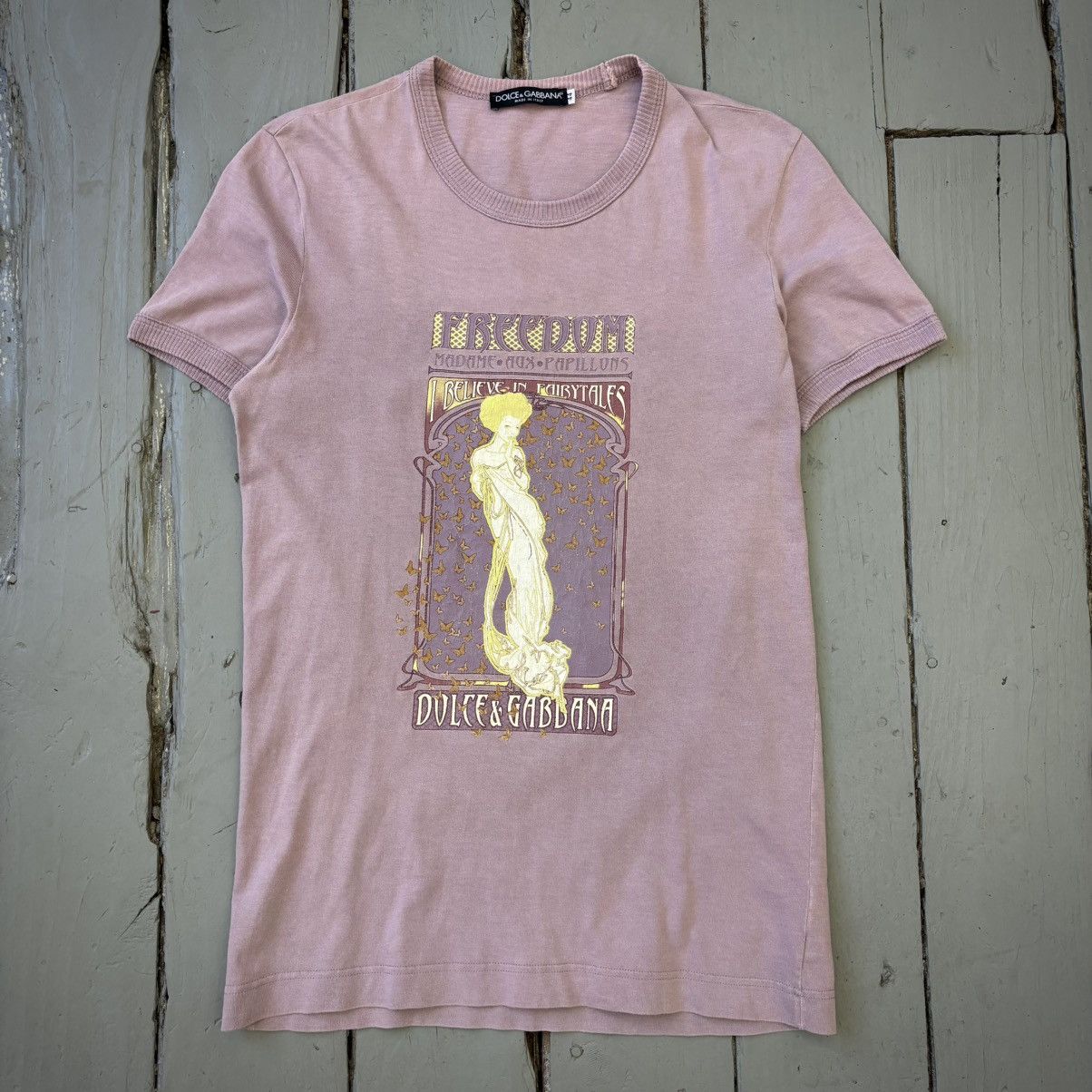 Dolce Gabbana I Believe In Fairytales Graphic Tee Hoodie, Sweatshirt | PodTeesHub.com