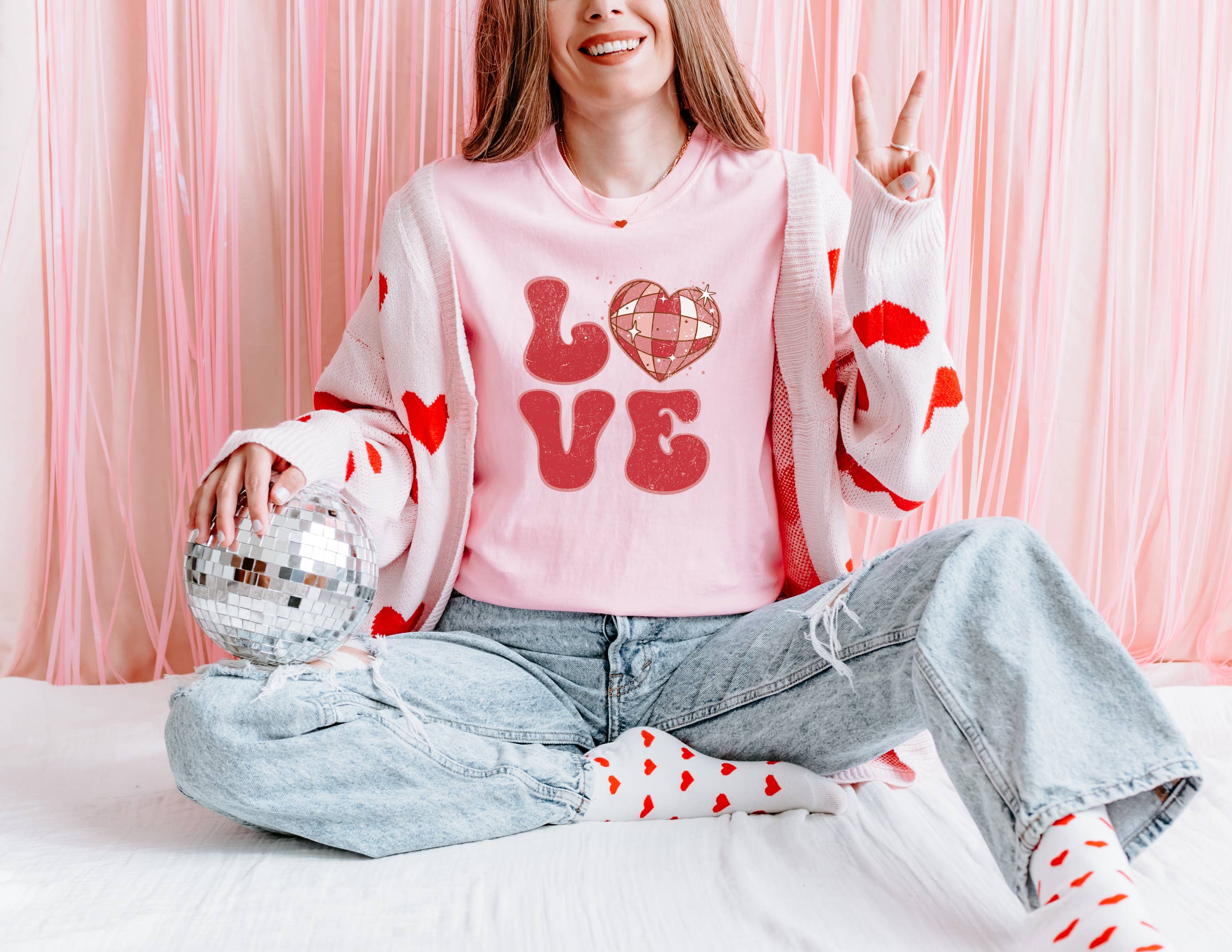 Love Shirt, Valentine's Day Tee, Graphic Apparel, Graphic T Hoodie, Sweatshirt | PodTeesHub.com