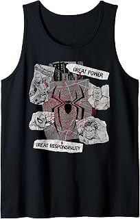 Spider-Man: BND Movie 2026 Power & Responsibility Web Tank Top
