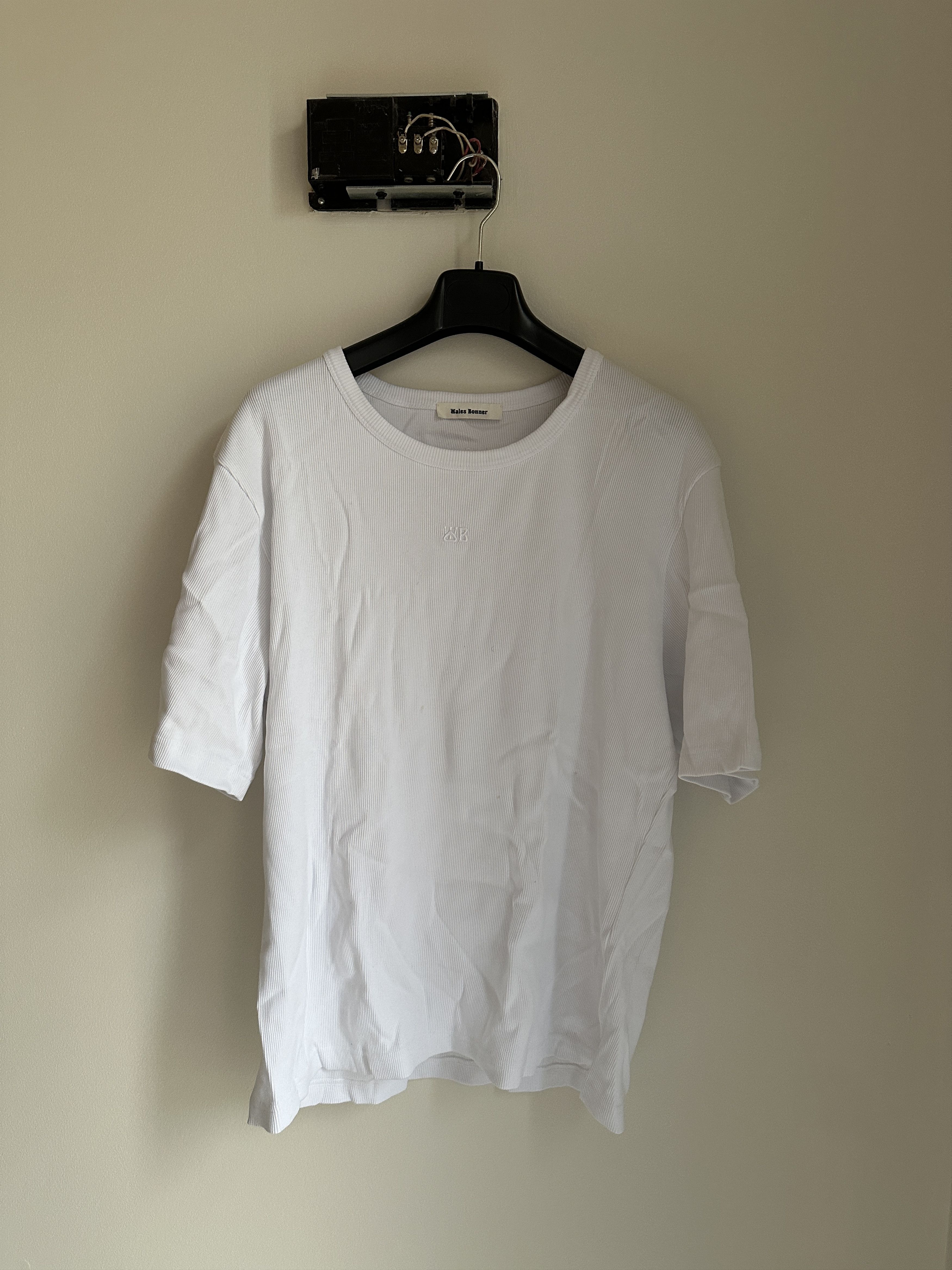 Wales Bonner Aw24 Organic Cotton Ribbed T Shirt Hoodie, Sweatshirt | PodTeesHub.com
