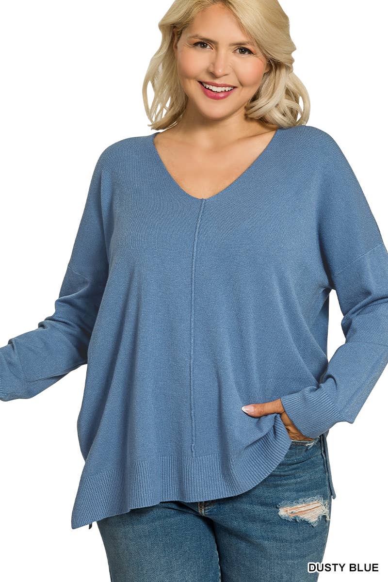 0904 Plus Premium Yarn Front Seam Sweater SI-24854 T-Shirts, Hoodie, Sweatshirt | PodTeesHub.com