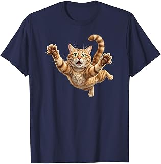 Funny Orange Cat T-Shirt