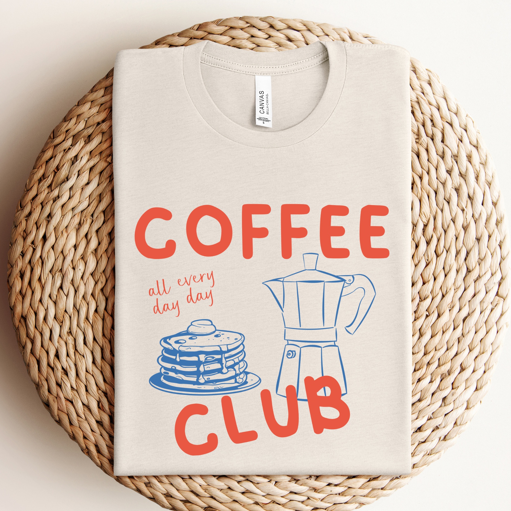 Coffee Club Graphic Tee Hoodie, Sweatshirt | PodTeesHub.com