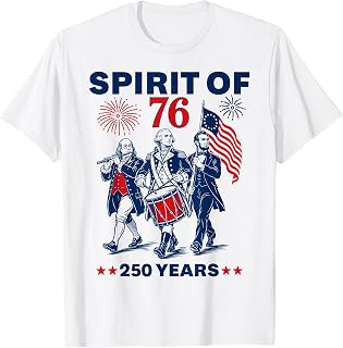 Spirit of 76 Vintage 4th of July T-Shirt