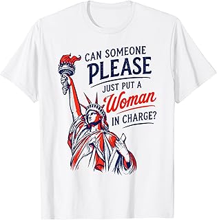 Retro Can Someone Please Just Put A Woman in Charge T-Shirt