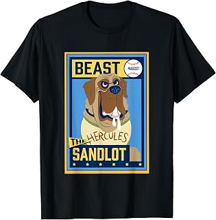 The Sandlot Hercules The Beast Retro Baseball T-Shirt