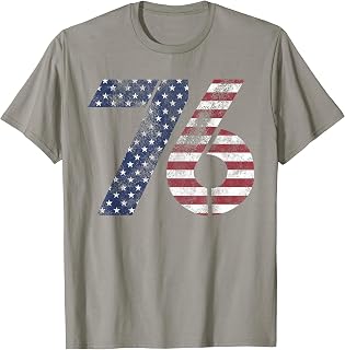USA Bicentennial 4th of July Independence Day The Spirit 76 T-Shirt