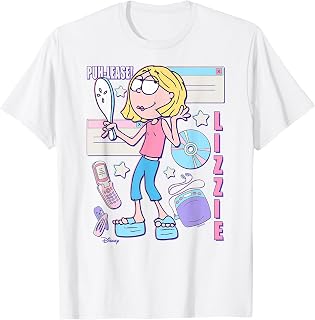 Lizzie McGuire Animated Y2K Aesthetic Girl T-Shirt