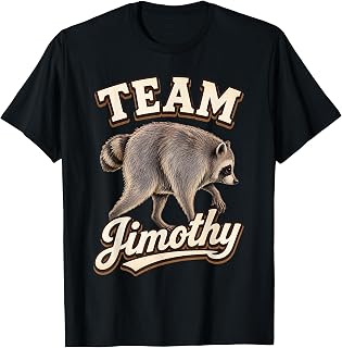 Viral Meme Raccoon Team Jimothy T-Shirt