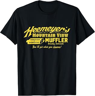 Heemeyer Muffler Front Print for Men and Women T-Shirt