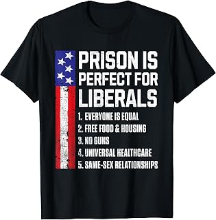 Prison is Perfect for Liberals T-Shirt