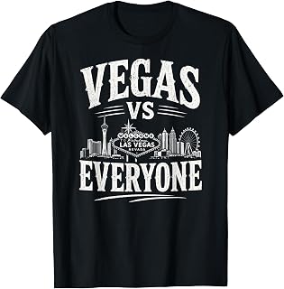 Vegas vs Everyone Las Vegas Souvenir Nevada Pride T-Shirt