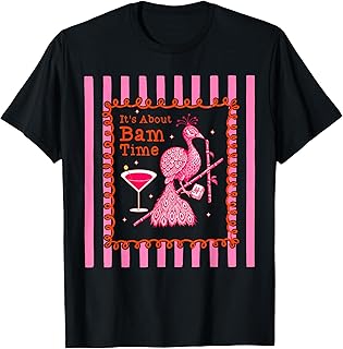 It's About Bam Time Mahjong Player Funny Peacock Men Women T-Shirt